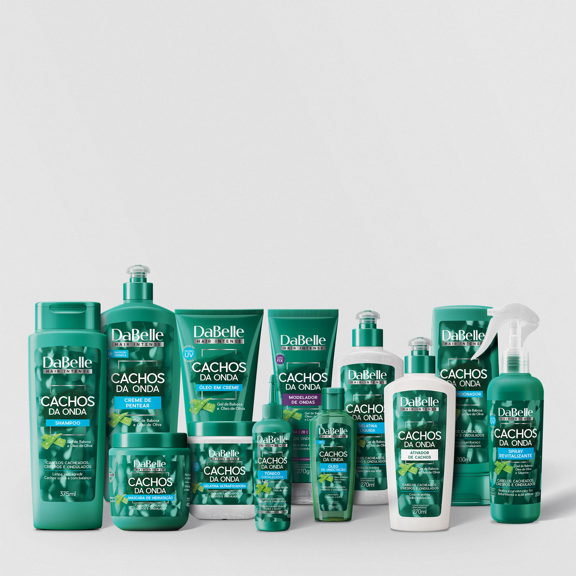 kits cachos da onda Dabelles - 12 Produtos - Cachos da Onda-1